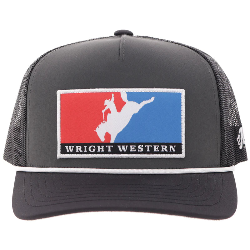 Hooey Wright Brothers Charcoal/Black Hat - WB022