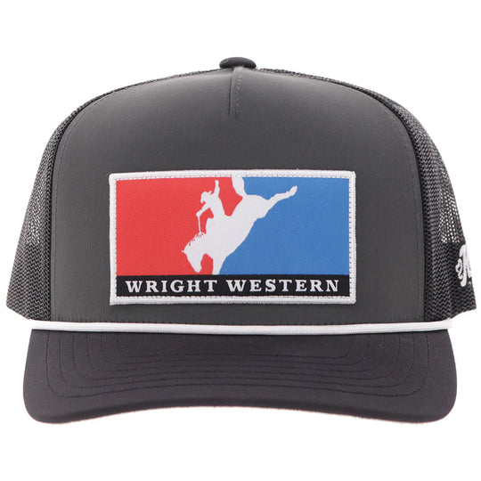 Hooey Wright Brothers Charcoal/Black Hat - WB022