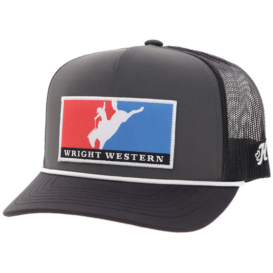 Hooey Wright Brothers Charcoal/Black Hat - WB022