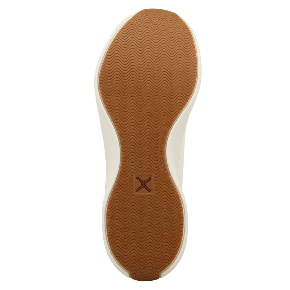 Ladies Twisted X UltraLite X Casual Shoe in Ivory - WCAU018