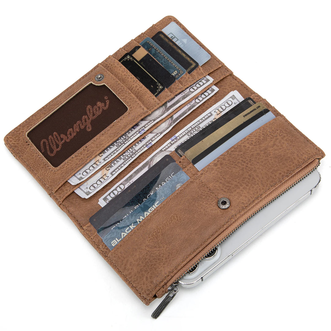 Wrangler Embroidered Bi-Fold Wallet - WG145-212KH