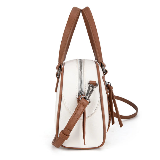 Wrangler Whipstitch Collection Satchel/Crossbody Bag - WG185-5112BG