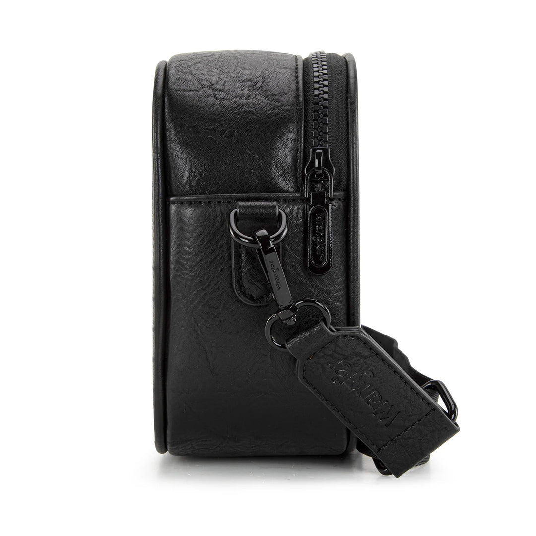 Wrangler Clear/Black Crossbody Bag/Stadium Bag - WG229-603BK