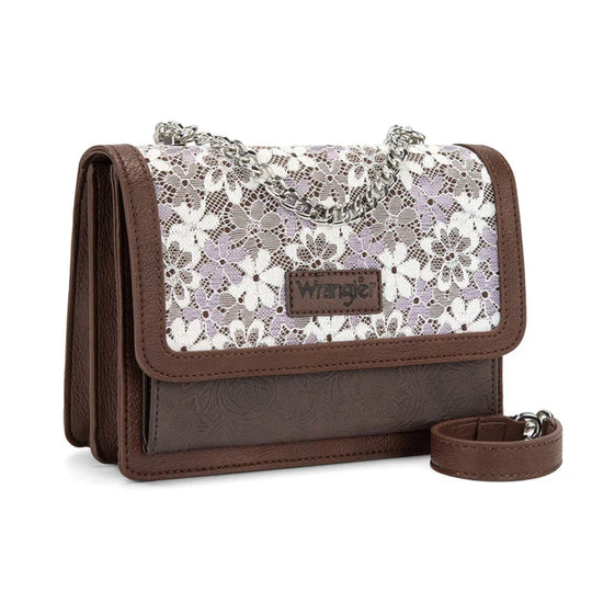 Wrangler Chic Lace Chain Shoulder Bag - WG-HB-455-2365-CF