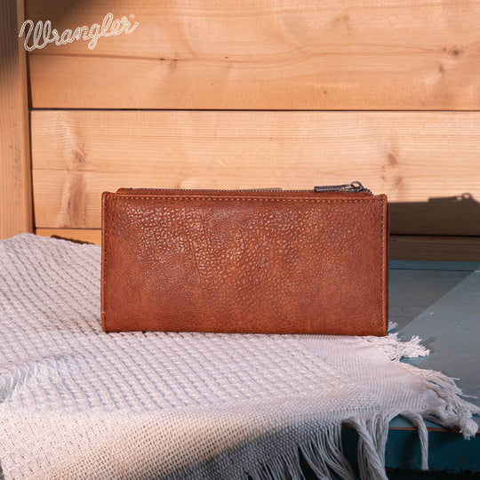 Wrangler Embroidered Bi-Fold Wallet - WG145-212BR