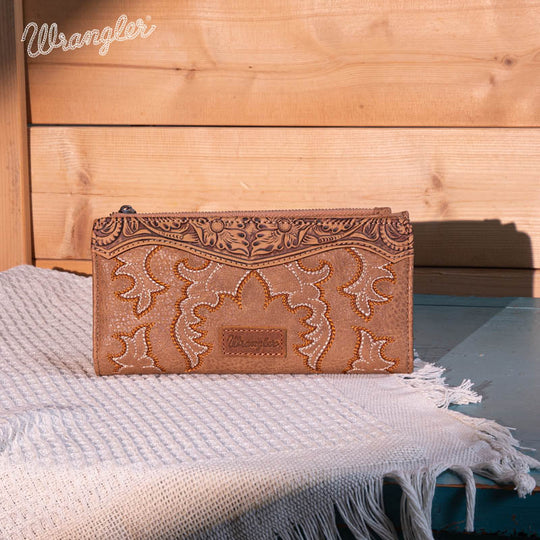 Wrangler Embroidered Bi-Fold Wallet - WG145-212KH