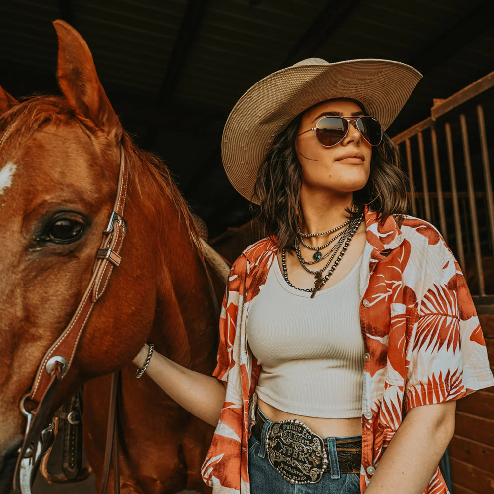 BEX Westley Rose Gold/Brown OTG Sunglasses - S170RB