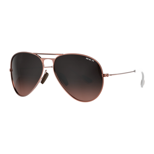 BEX Westley Rose Gold/Brown OTG Sunglasses - S170RB