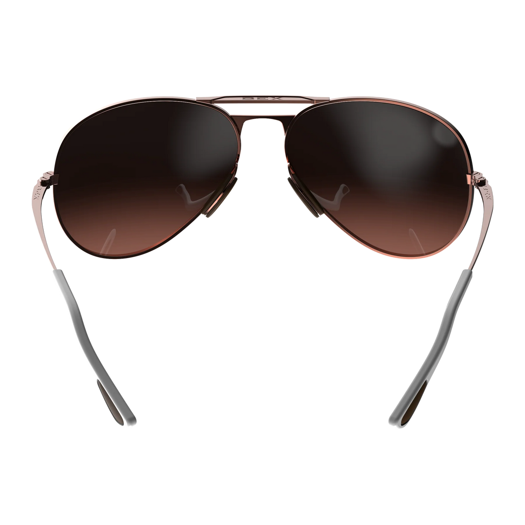 BEX Westley Rose Gold/Brown OTG Sunglasses - S170RB