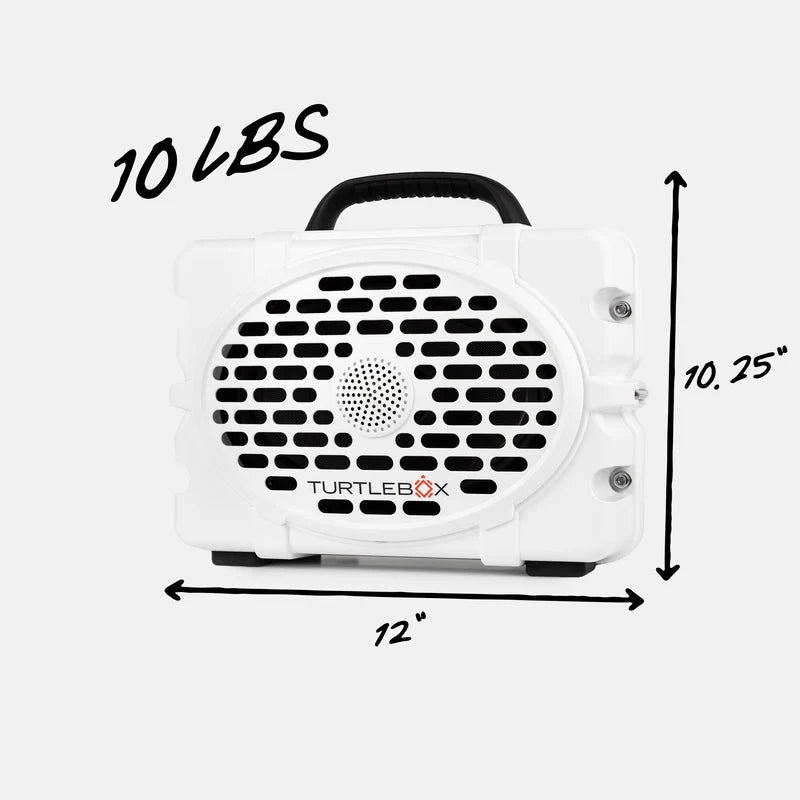 Turtlebox White/Black Original (Gen 3)