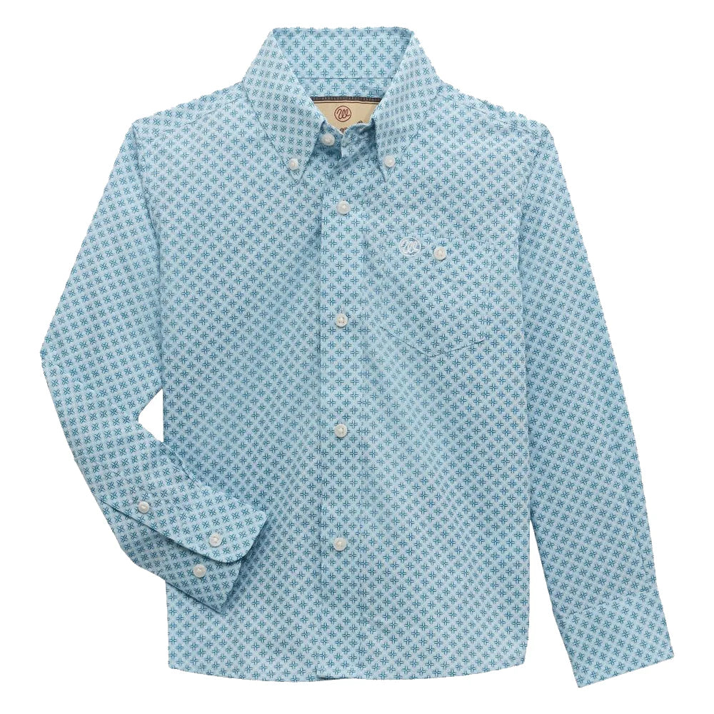 Boys Wrangler Geo Print Shirt - 112356521