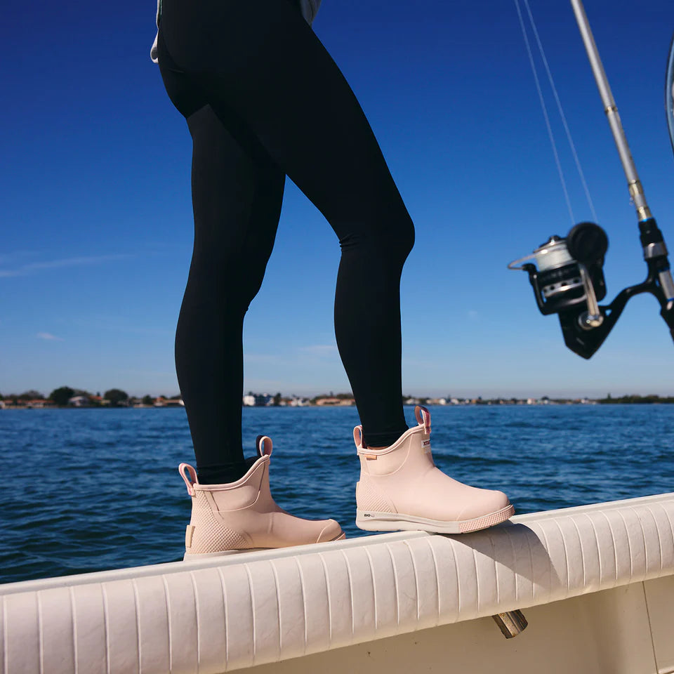 Ladies XTRATUF Blush Peach Ankle Deck Boot Sport - XADSW401