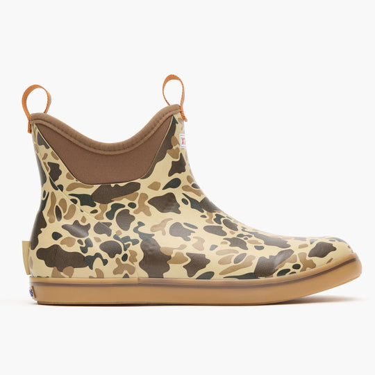 Men's XTRATUF 6" Duck Camo Ankle Deck Boot - XMABDCAM