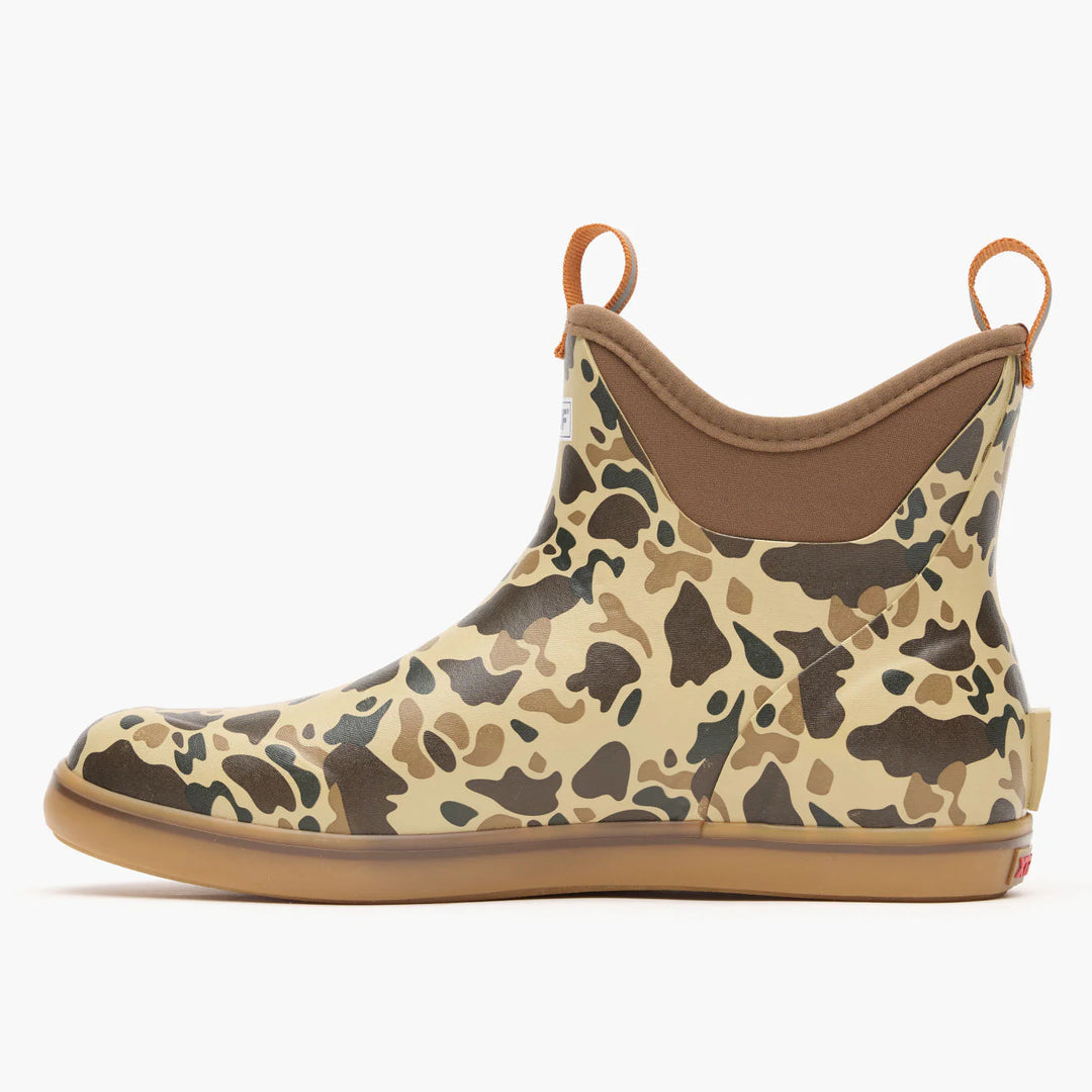 Men's XTRATUF 6" Duck Camo Ankle Deck Boot - XMABDCAM