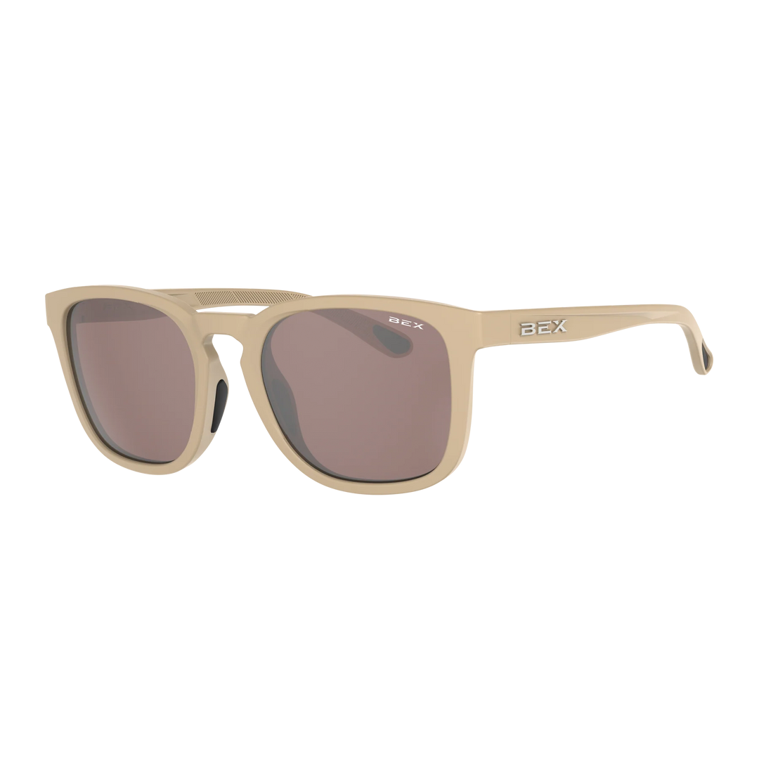 Bex Zion Burlywood/Brown/Silver Sunglasses - S149BWBRSL