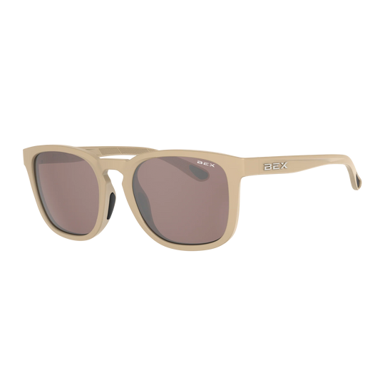 Bex Zion Burlywood/Brown/Silver Sunglasses - S149BWBRSL