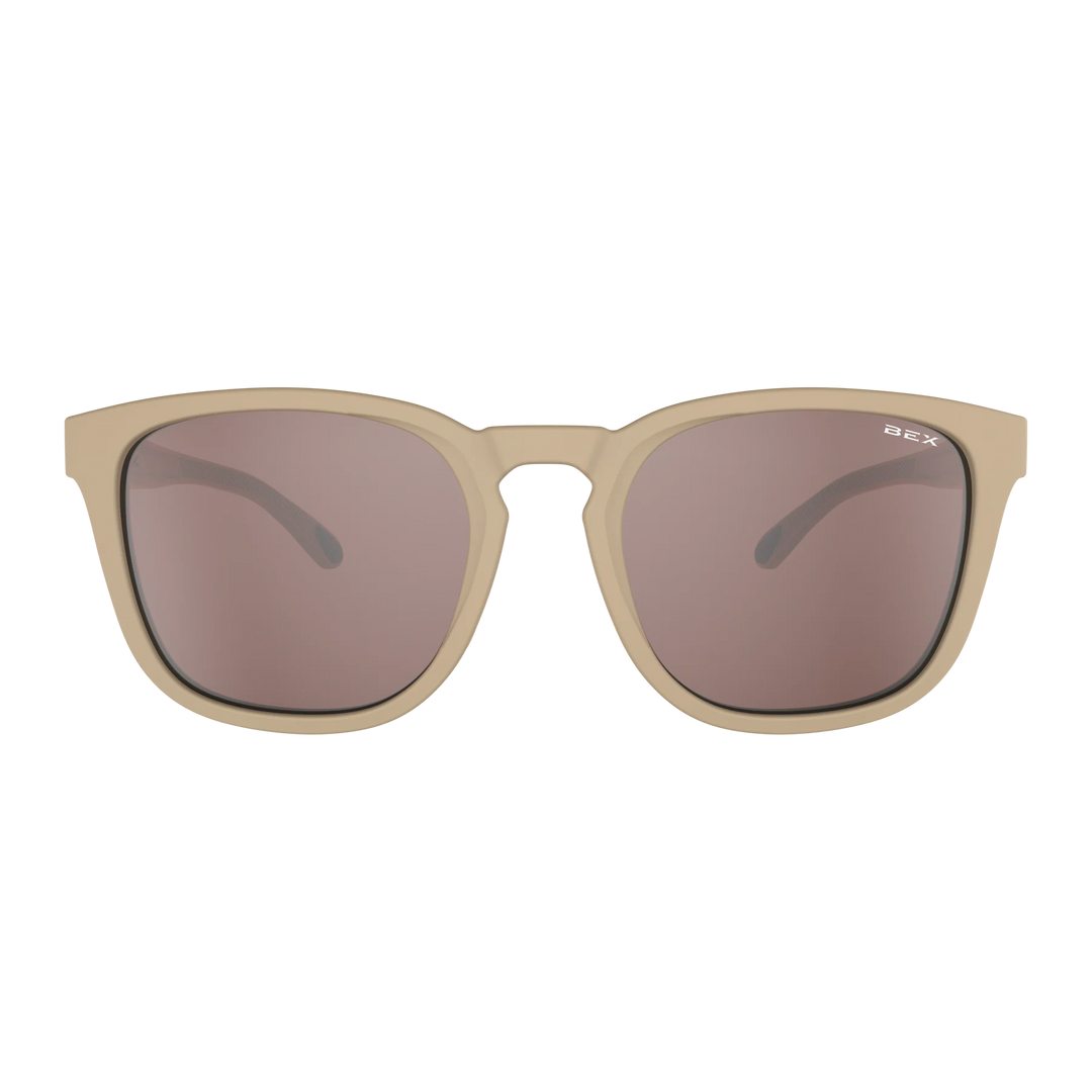 Bex Zion Burlywood/Brown/Silver Sunglasses - S149BWBRSL
