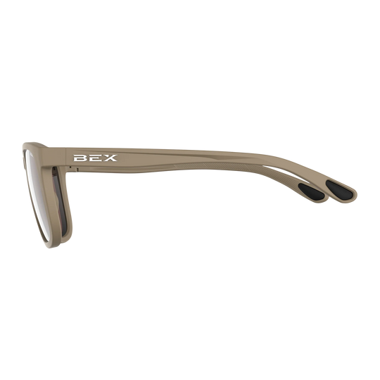 Bex Zion Burlywood/Brown/Silver Sunglasses - S149BWBRSL