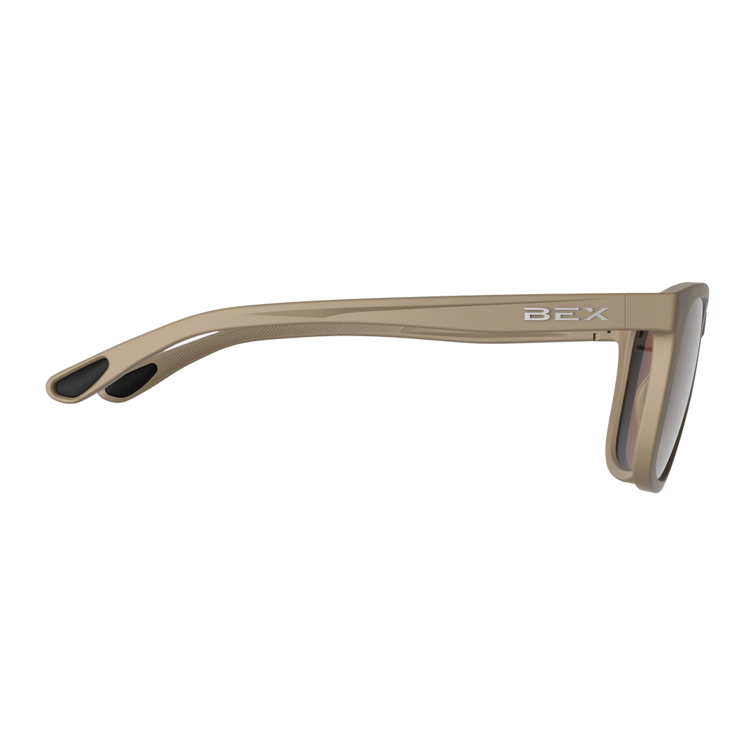 Bex Zion Burlywood/Brown/Silver Sunglasses - S149BWBRSL