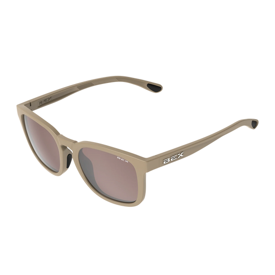Bex Zion Burlywood/Brown/Silver Sunglasses - S149BWBRSL