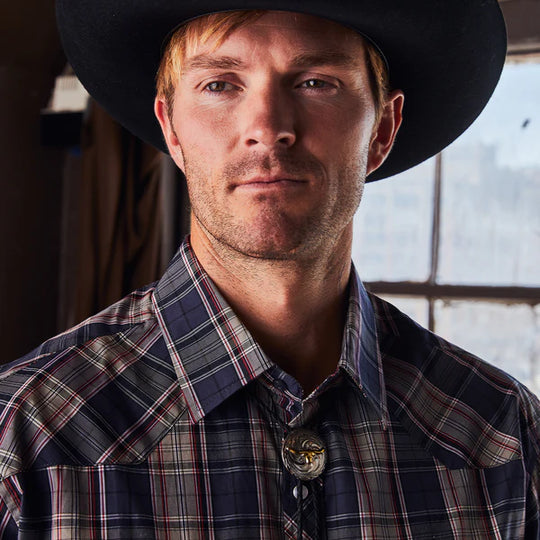 And West Longhorn Bolo Tie - BOL110