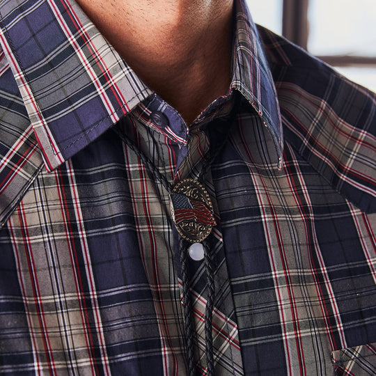 And West American Flag Bolo - BOL142