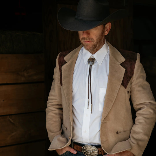 And West Iconic Bronc Rider Bolo - BOLIC02