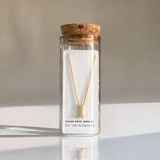 Sugar Bean Jewelry Cowboy Boot Diamond Necklace - Yellow Gold