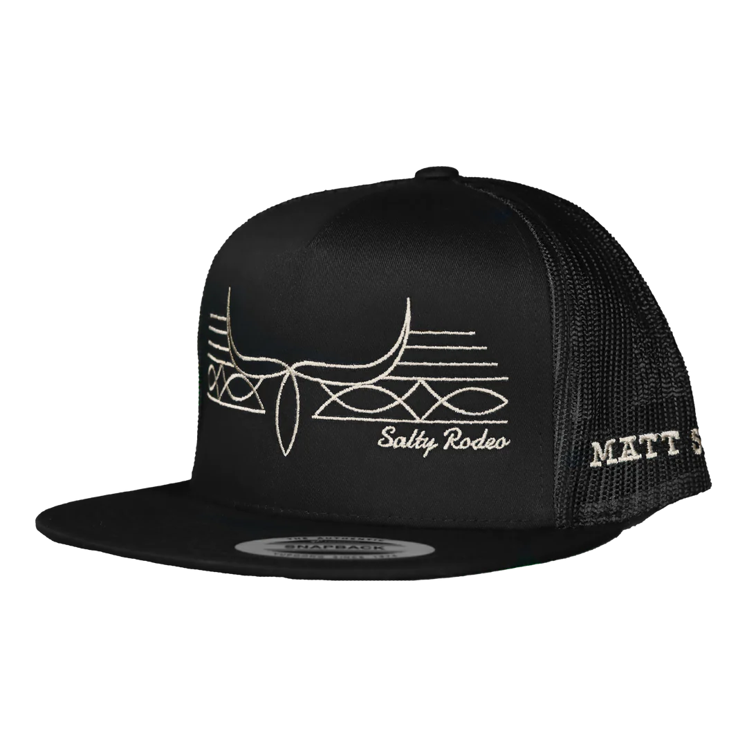 Salty Rodeo Co. Bootstich Snapback
