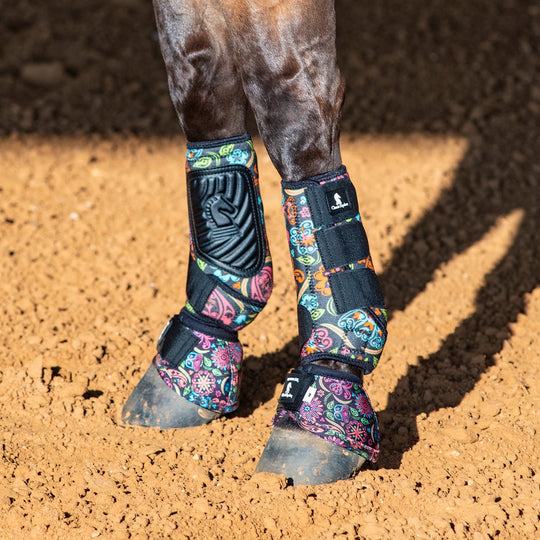 Classic Equine DyNo Turn Bell Boots