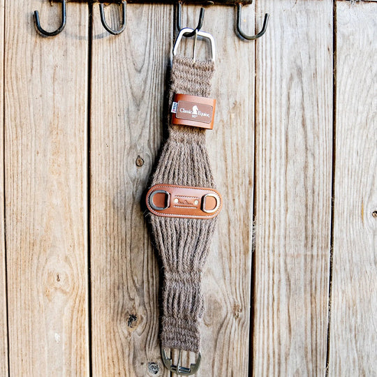 Classic Equine 27-Strand Roper Alpaca Cinch