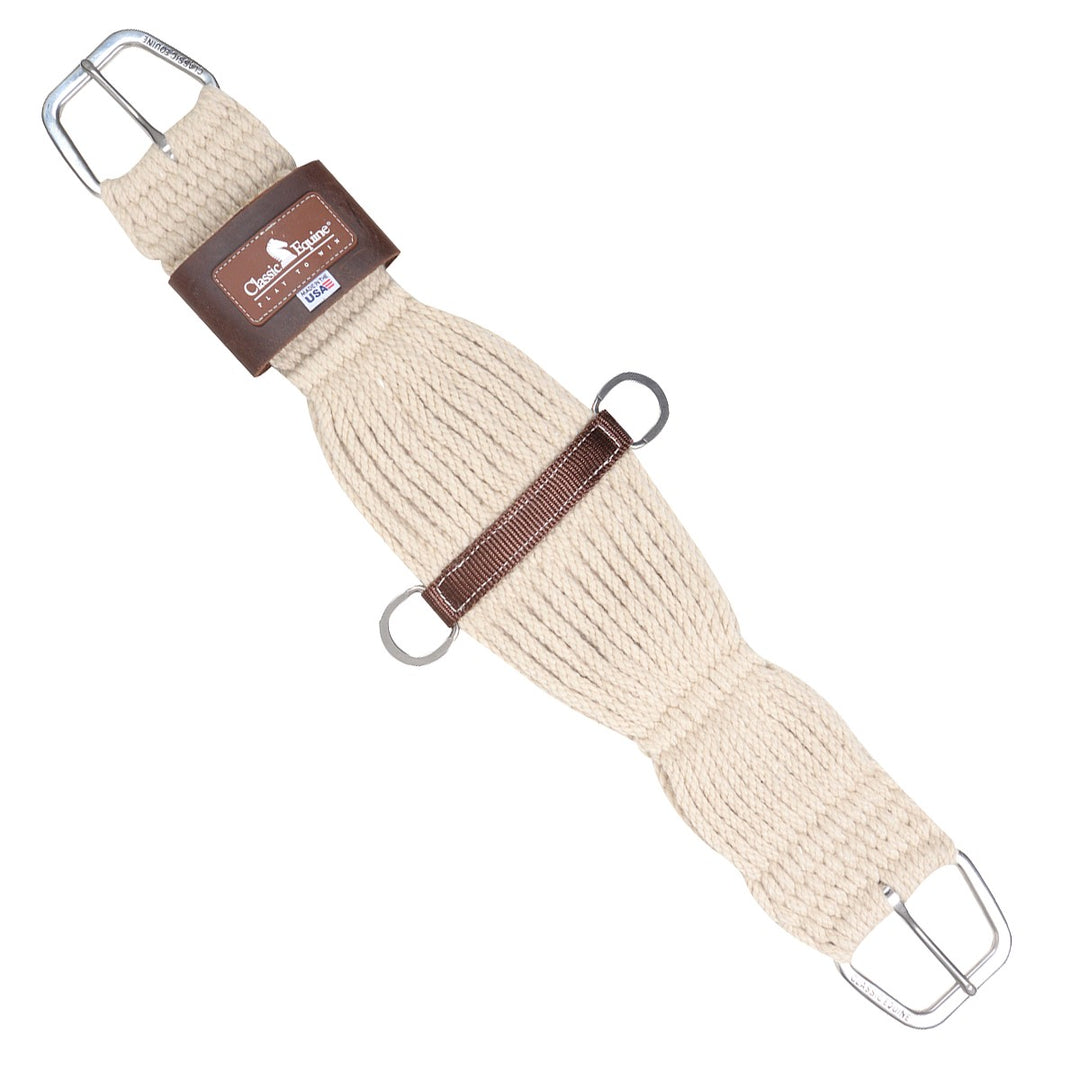 Classic Equine 27-Strand Blended Mohair Performance Roper Cinch