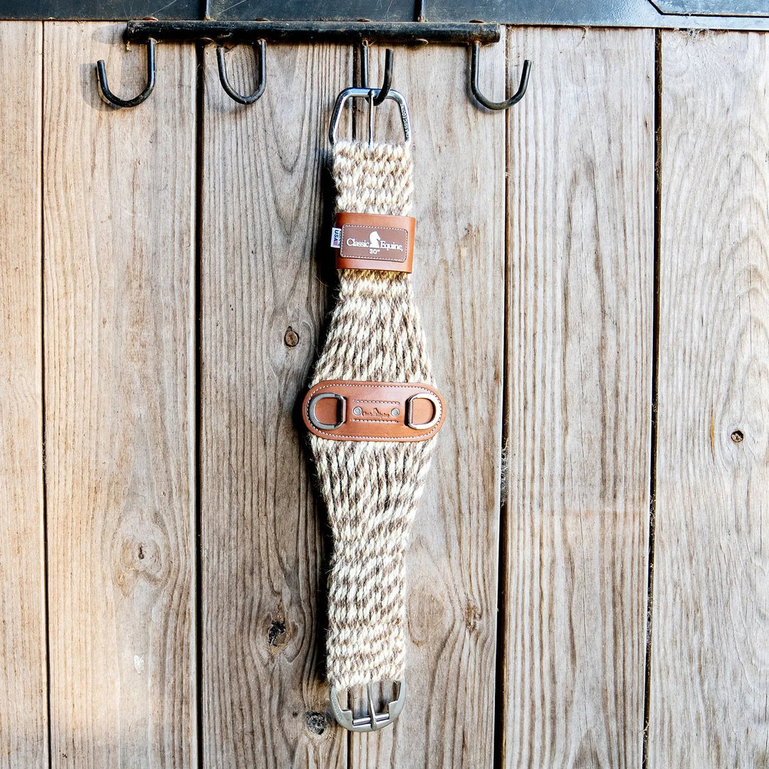 Classic Equine 27-Strand Mohair–Alpaca Performance Roper Cinch