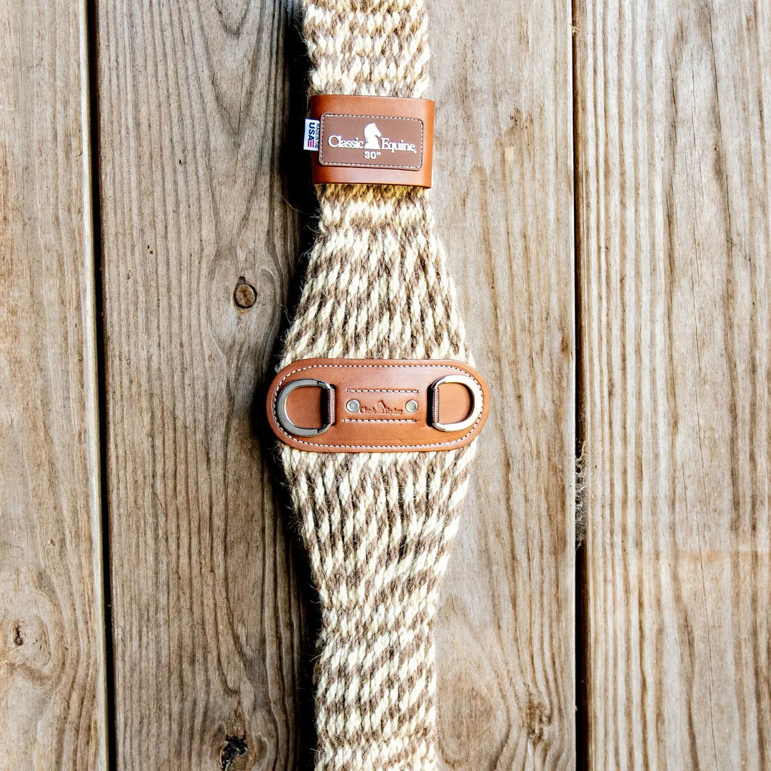 Classic Equine 27-Strand Mohair–Alpaca Performance Roper Cinch