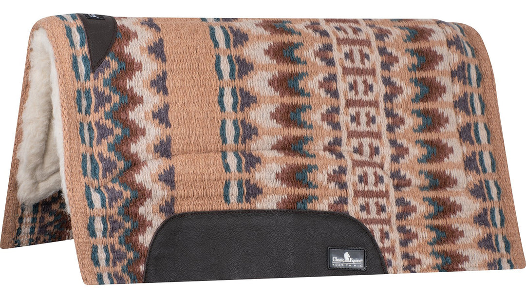 Classic Equine SensorFlex Blanket Top Straight Pad, 1-inch