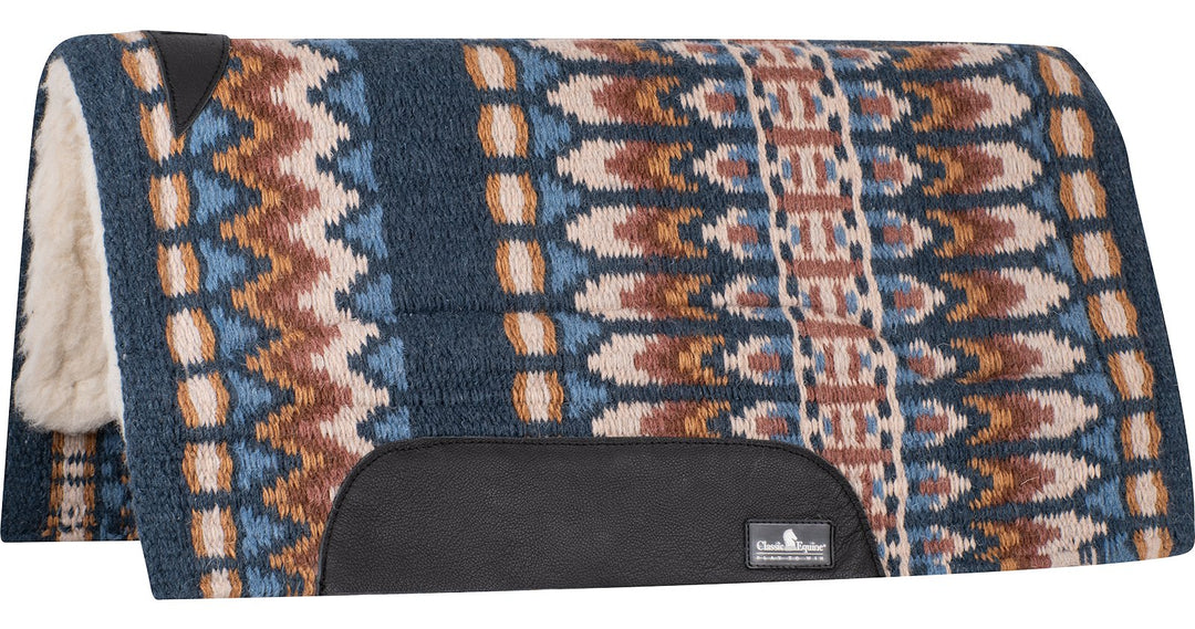 Classic Equine SensorFlex Blanket Top Straight Pad, 1-inch