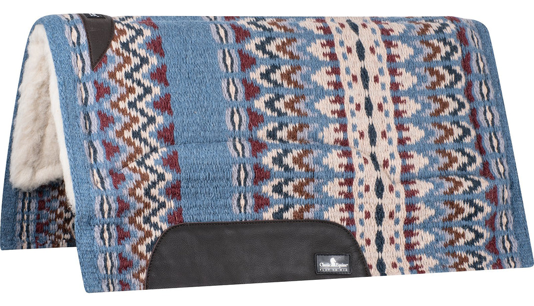 Classic Equine SensorFlex Blanket Top Straight Pad, 1-inch