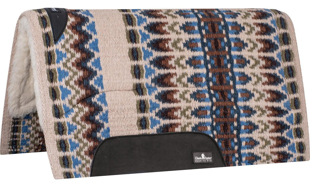 Classic Equine SensorFlex Blanket Top Straight Pad, 1-inch