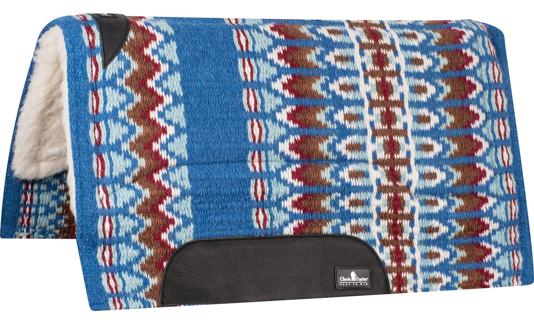 Classic Equine SensorFlex Blanket Top Straight Pad, 1-inch
