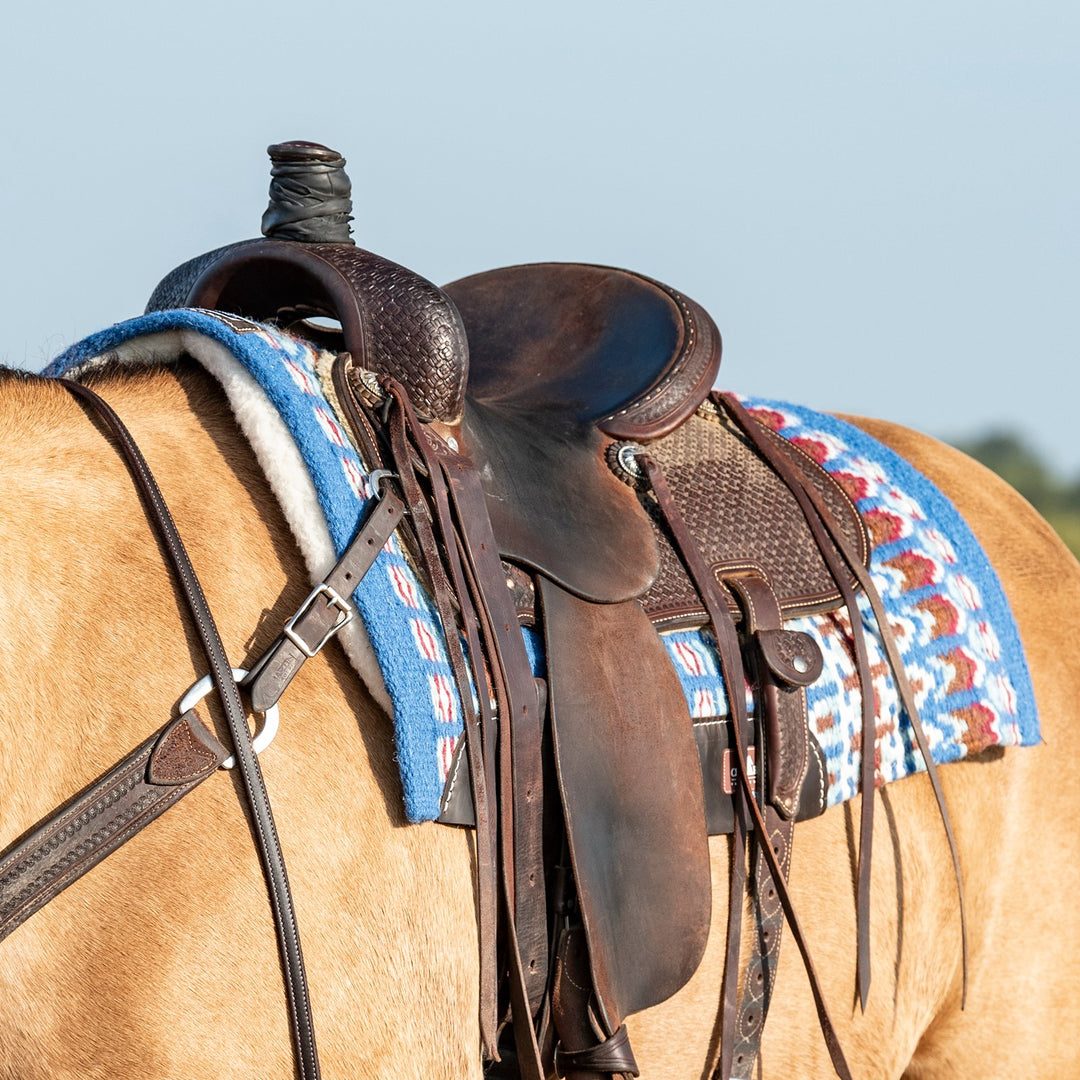 Classic Equine SensorFlex Blanket Top Straight Pad, 1-inch