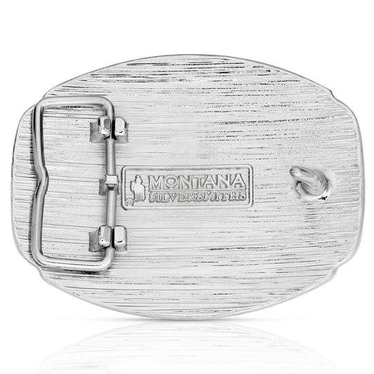 Montana Silversmiths Western Initial Buckle - A1047