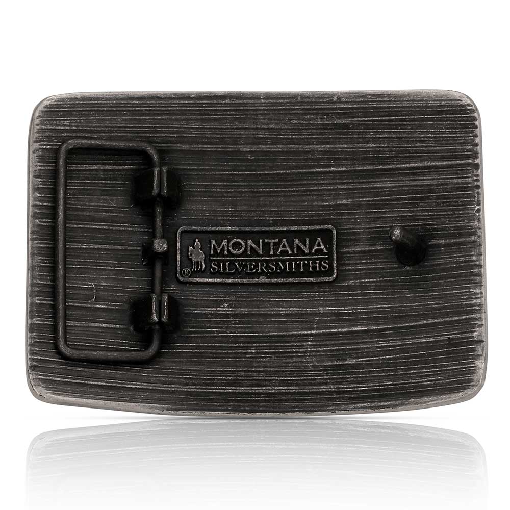 Montana Silversmiths Heritage Rider Whiskey Ranch Buckle - A1067WR