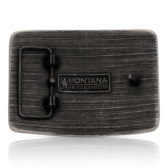 Montana Silversmiths Heritage Rider Whiskey Ranch Buckle - A1067WR