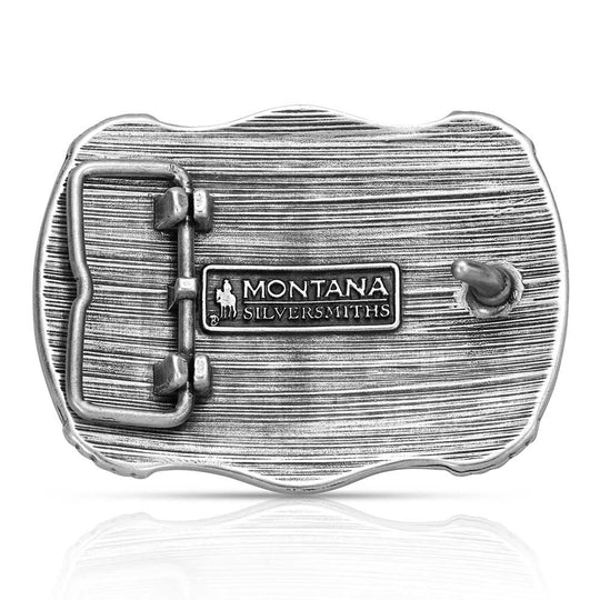 Montana Silversmiths Longhorn Legacy Buckle - A1072P