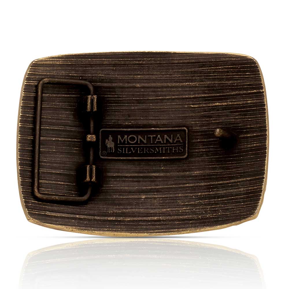Montana Silversmiths Surrounded by Faith Buckle - A1076C