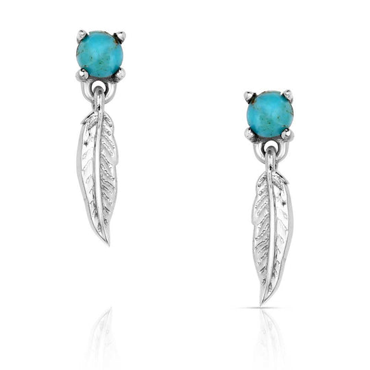 Montana Silversmiths Take Flight Turquoise Earrings - ER5864