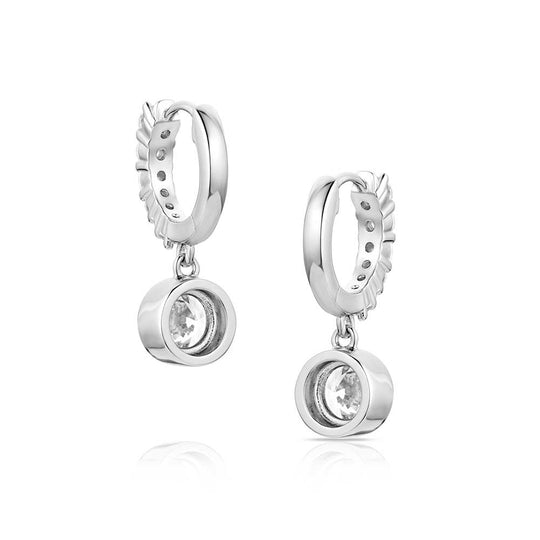 Montana Silversmiths Dew Drop Crystal Earrings - ER6221