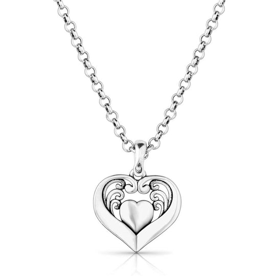 Montana Silversmiths Fierce Hearts Necklace - NC6103
