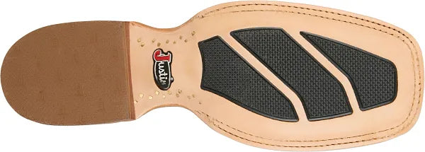 Men's Justin Cowman Tan Shoulder with 13" Orange Cowhide - CX1322