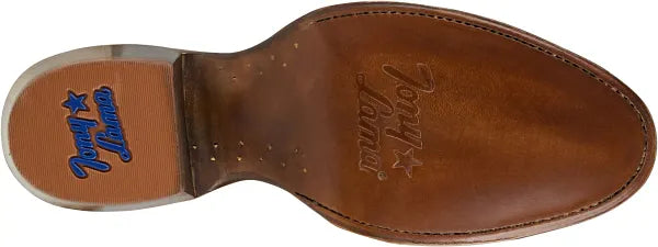 Men's Tony Lama Honey Suede with 12" Honey Suede Tops Western Boot - DR3050
